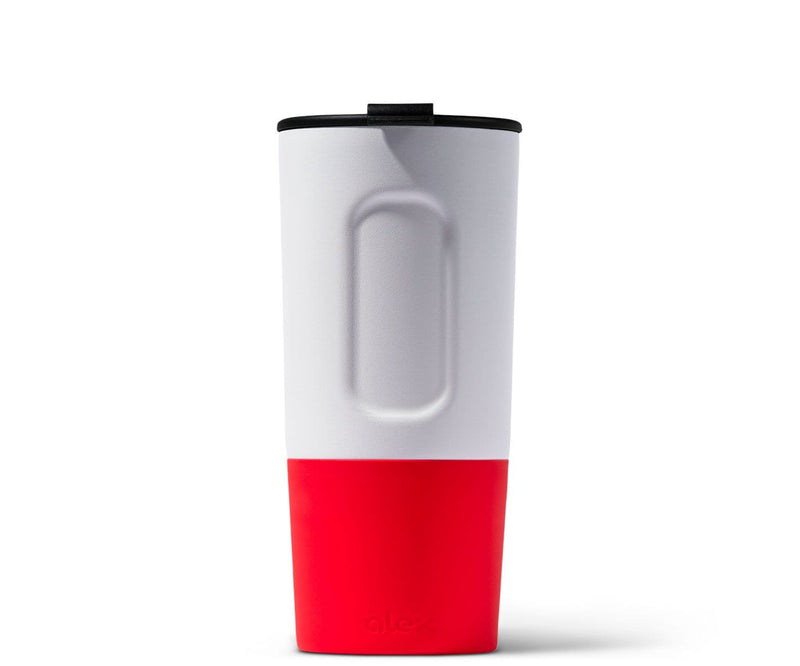 16oz Insulated Traveler (Hot/Cold) in White
