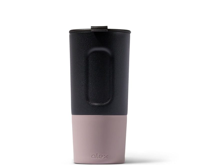 16oz Insulated Traveler (Hot/Cold) in Black