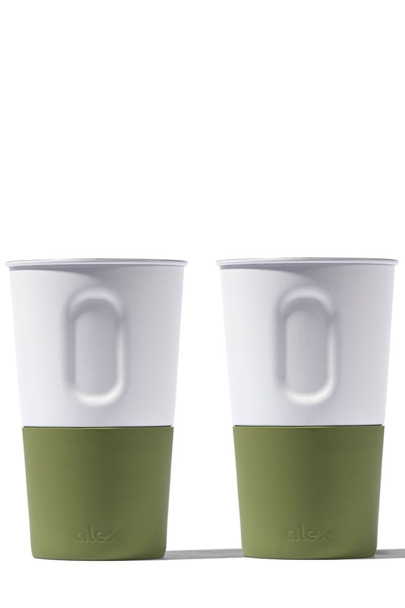 16oz Bottle Opener Cup - 2 Pack - (non-insulated / no lid)