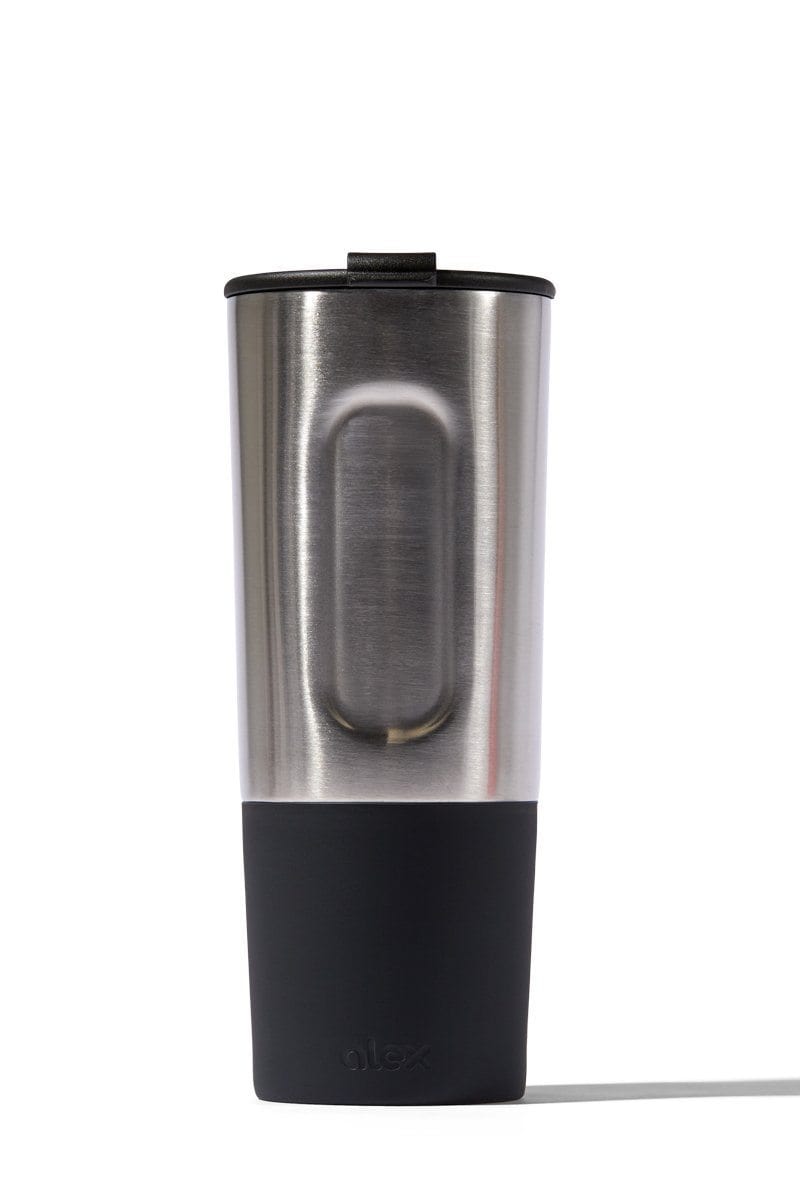 20oz Insulated Traveler (Hot/Cold) in Black – alexbottle