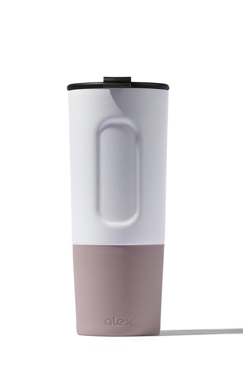 Insulated - 20oz Insulated Traveler (Hot/Cold) In White