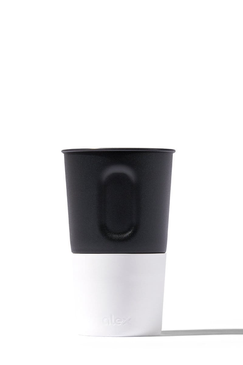 Pint Cup - 16oz Bottle Opener Cup In Black