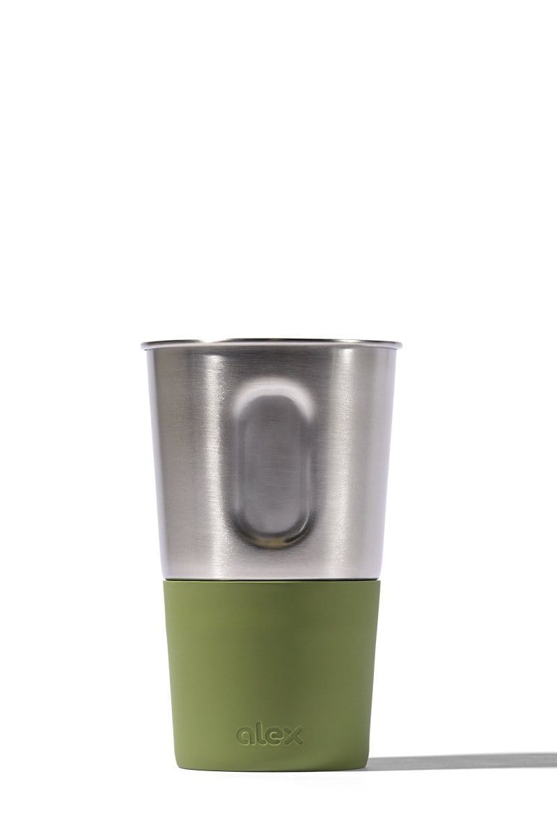 Pint Cup - 16oz Bottle Opener Cup In Stainless