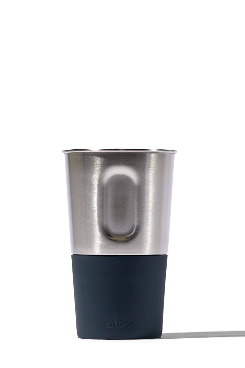 Pint Cup - 16oz Bottle Opener Cup In Stainless