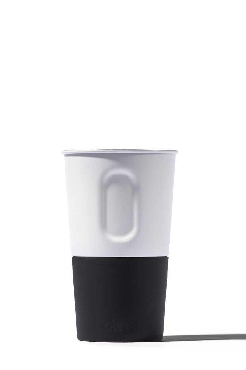 Pint Cup - 16oz Bottle Opener Cup In White
